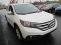 2013 White Diamond Pearl Honda CR-V EX AWD  photo #7