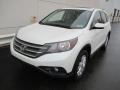 2013 White Diamond Pearl Honda CR-V EX AWD  photo #9