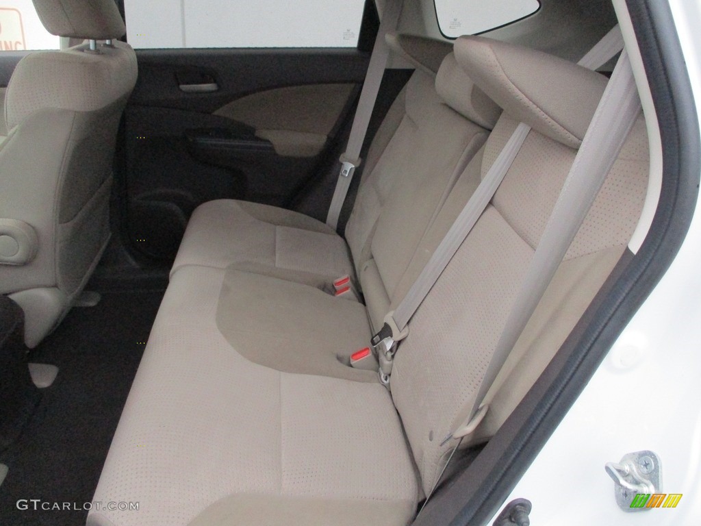 2013 CR-V EX AWD - White Diamond Pearl / Beige photo #12