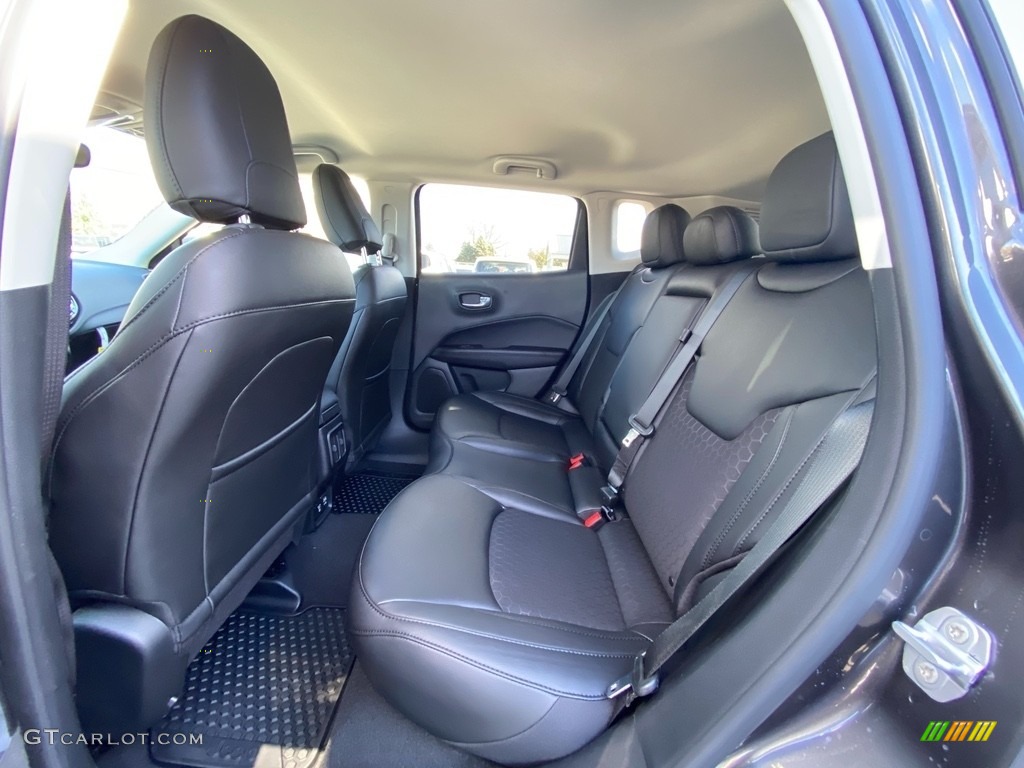 Black Interior 2021 Jeep Compass Latitude 4x4 Photo #140183897