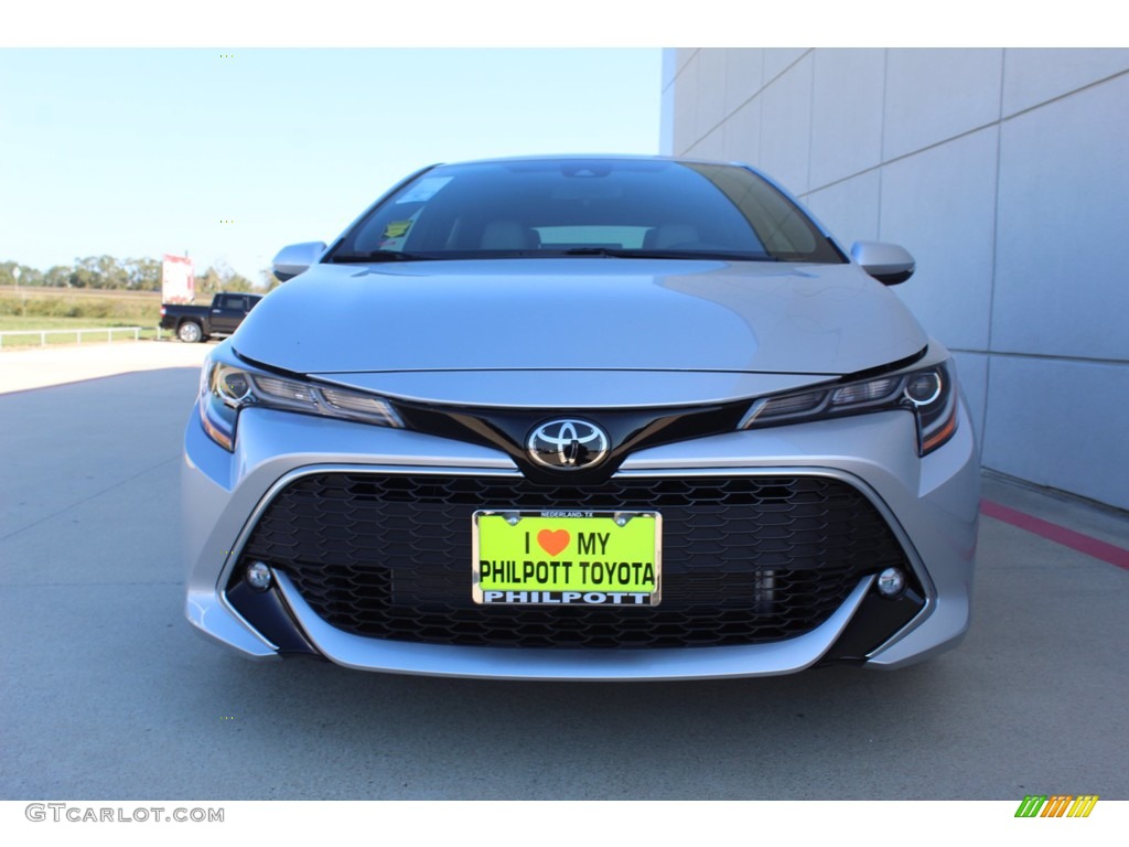 2021 Corolla Hatchback XSE - Classic Silver Metallic / Moonstone photo #3