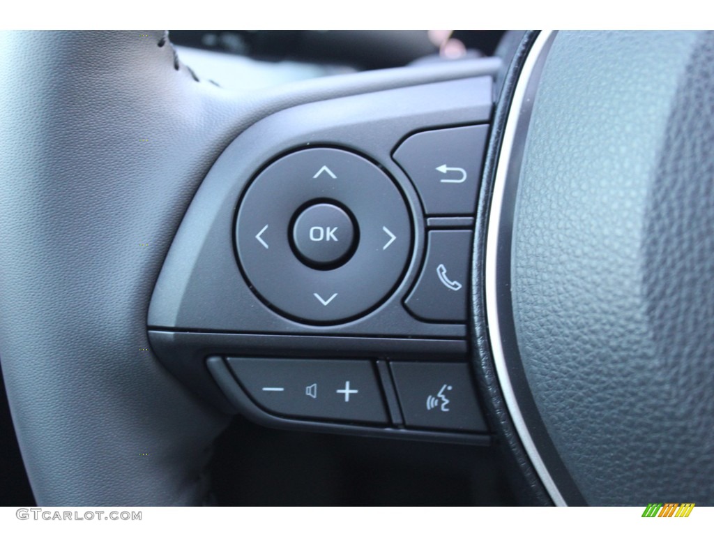 2021 Toyota Corolla Hatchback XSE Moonstone Steering Wheel Photo #140184230
