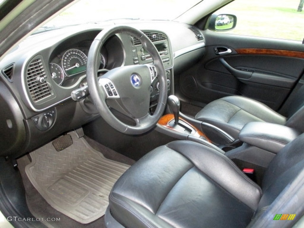 2008 9-3 2.0T SportCombi Wagon - Pepper Green Metallic / Black photo #14
