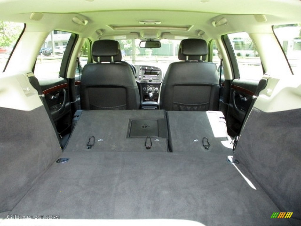 2008 9-3 2.0T SportCombi Wagon - Pepper Green Metallic / Black photo #16