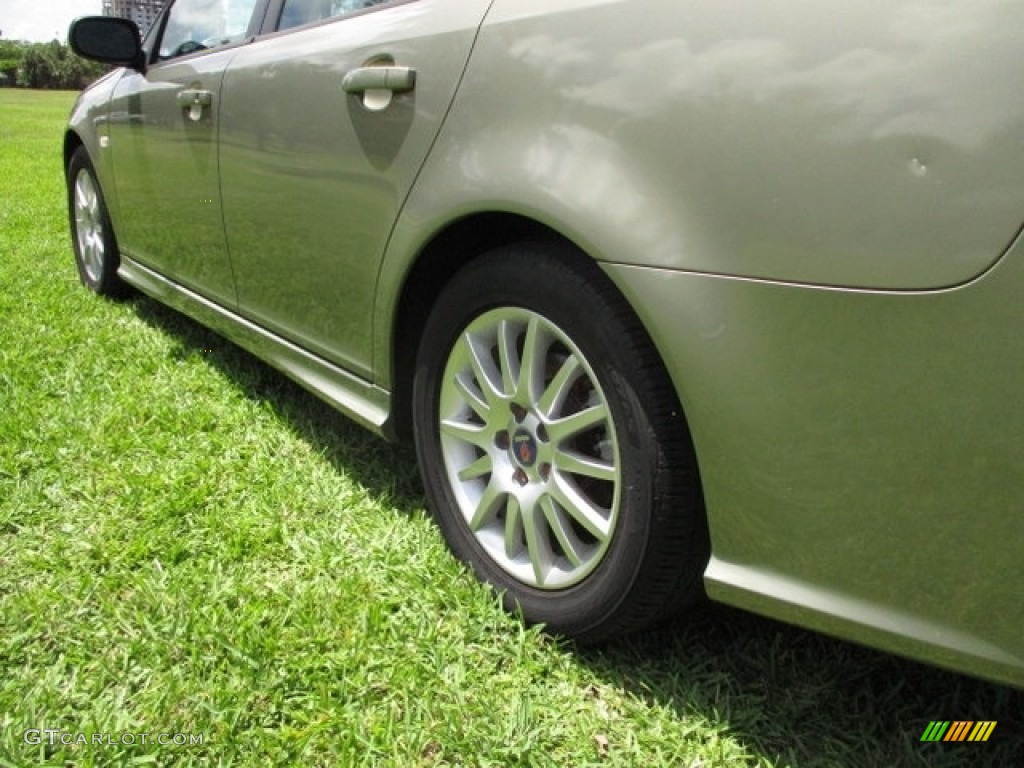 2008 9-3 2.0T SportCombi Wagon - Pepper Green Metallic / Black photo #26