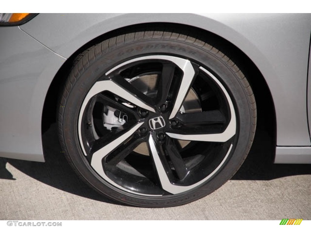 2021 Accord Sport - Lunar Silver Metallic / Black photo #12