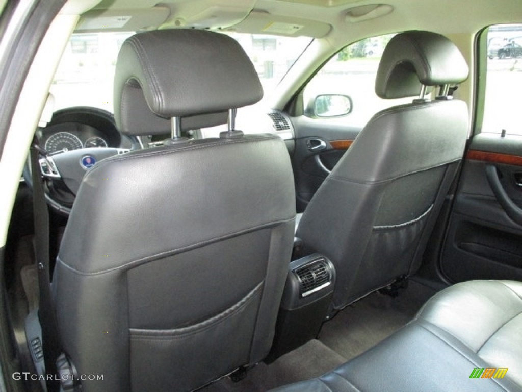 2008 9-3 2.0T SportCombi Wagon - Pepper Green Metallic / Black photo #44
