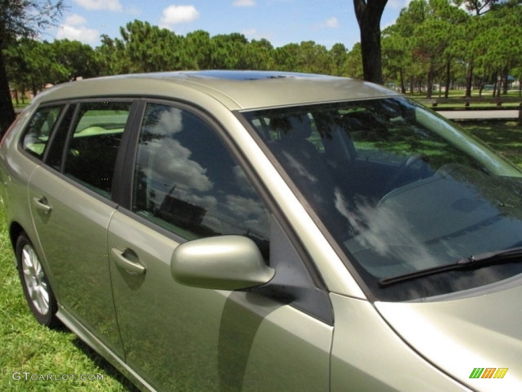 2008 9-3 2.0T SportCombi Wagon - Pepper Green Metallic / Black photo #46