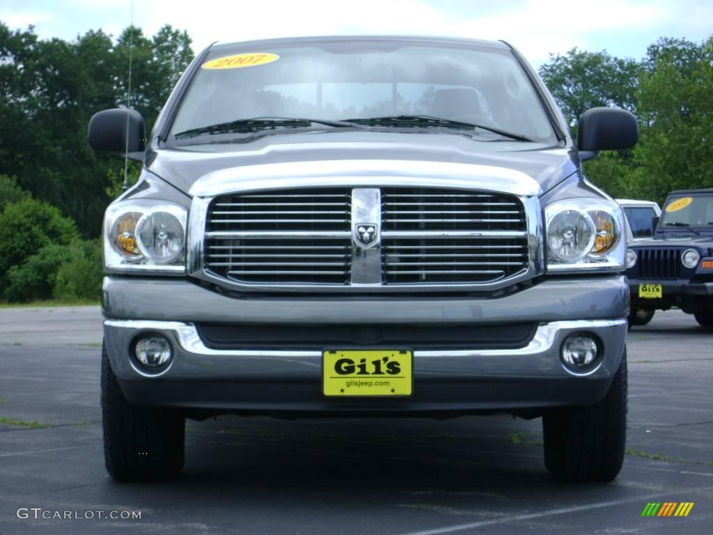 2007 Ram 1500 SLT Quad Cab 4x4 - Mineral Gray Metallic / Medium Slate Gray photo #2