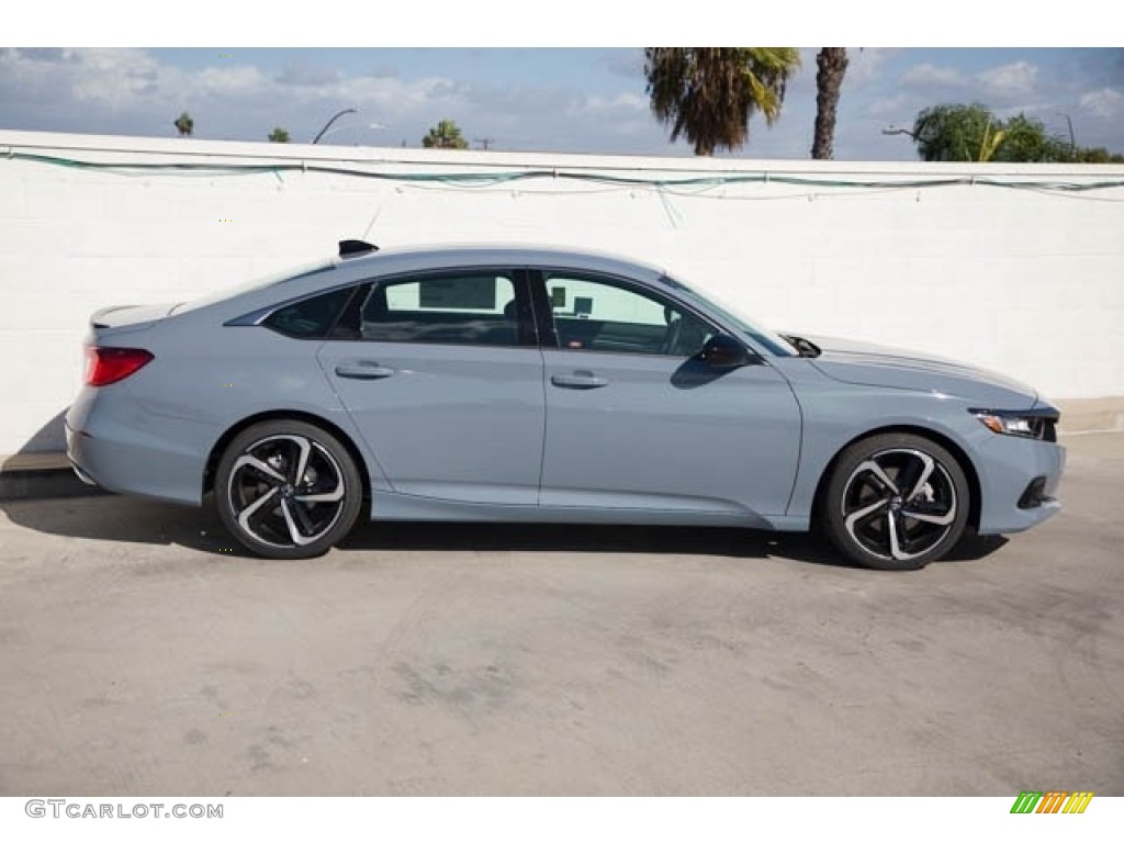 Sonic Gray Pearl 2021 Honda Accord Sport Exterior Photo #140186276