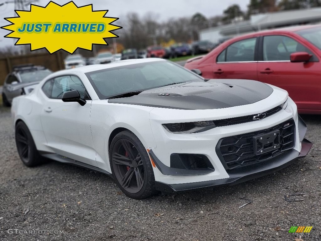 2020 Camaro ZL1 Coupe - Summit White / Jet Black photo #1