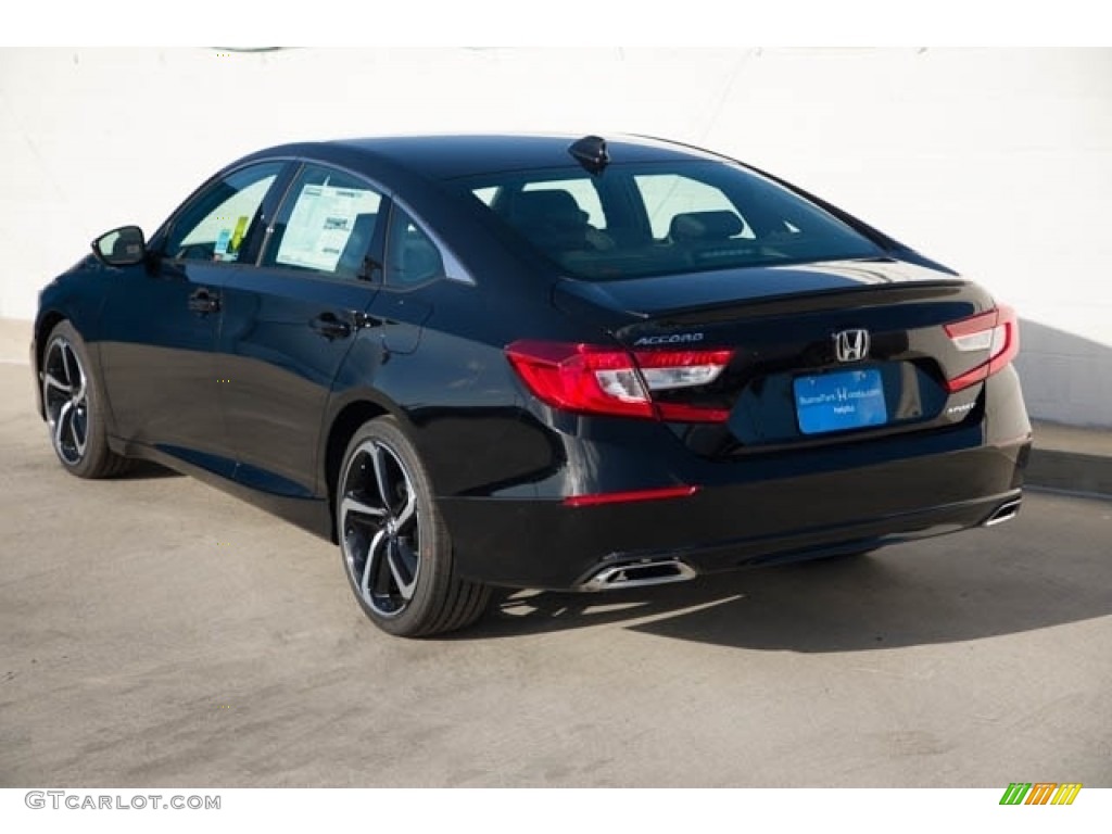 2021 Accord Sport - Crystal Black Pearl / Black photo #2
