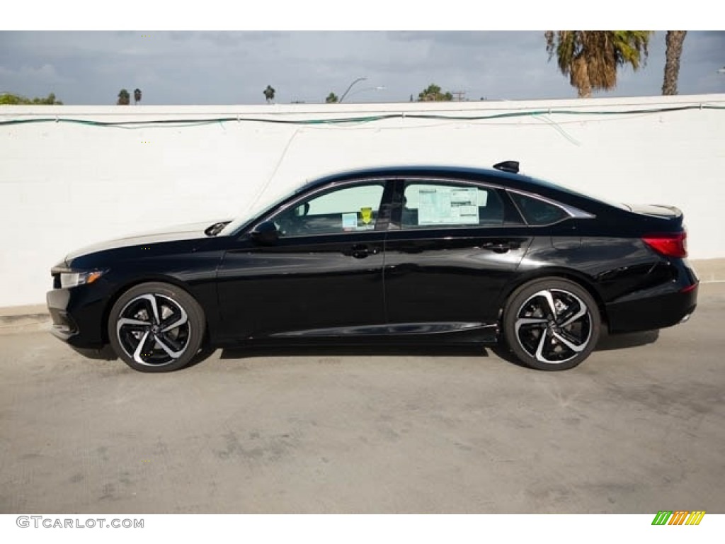 Crystal Black Pearl 2021 Honda Accord Sport Exterior Photo #140187434