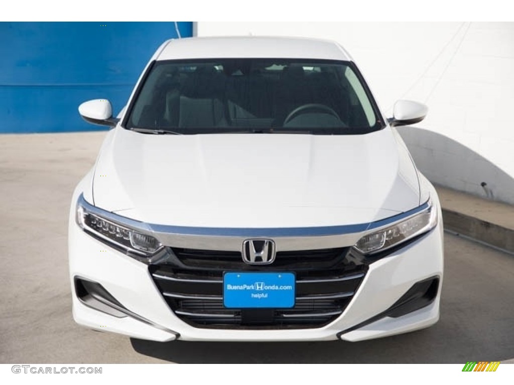 2021 Accord LX - Platinum White Pearl / Black photo #3