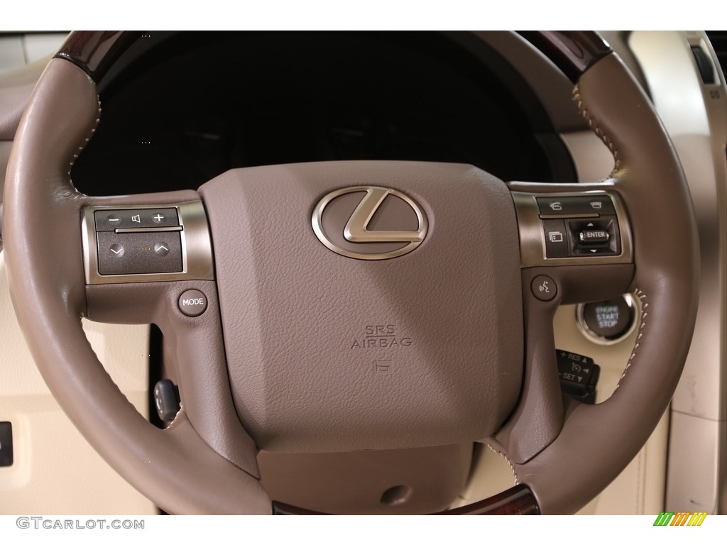 2016 Lexus GX 460 Luxury Ecru Steering Wheel Photo #140189214