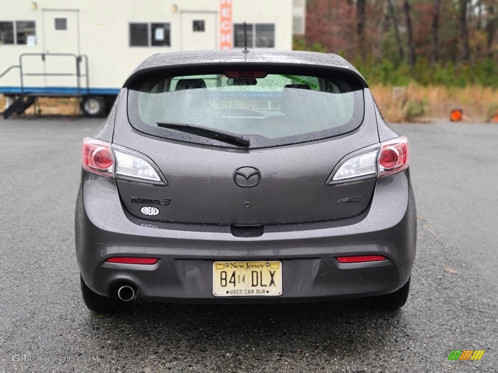 2012 MAZDA3 i Touring 5 Door - Dolphin Gray Mica / Black photo #4