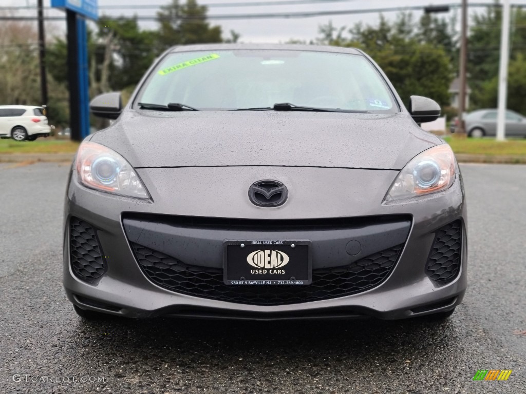 2012 MAZDA3 i Touring 5 Door - Dolphin Gray Mica / Black photo #8