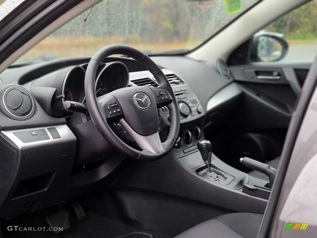 2012 MAZDA3 i Touring 5 Door - Dolphin Gray Mica / Black photo #15