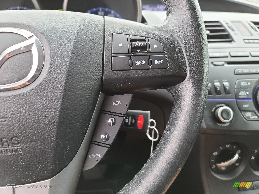 2012 MAZDA3 i Touring 5 Door - Dolphin Gray Mica / Black photo #19