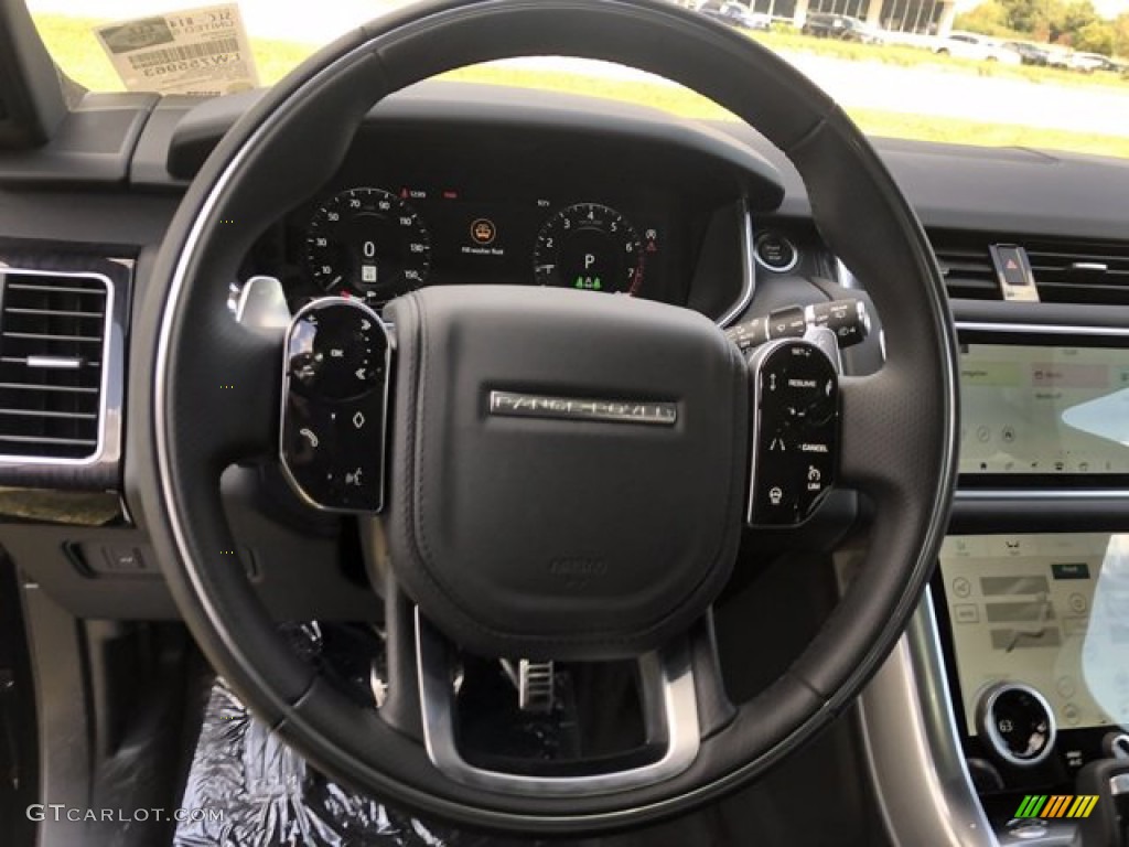 2021 Range Rover Sport HSE Silver Edition - Santorini Black Metallic / Ebony photo #19
