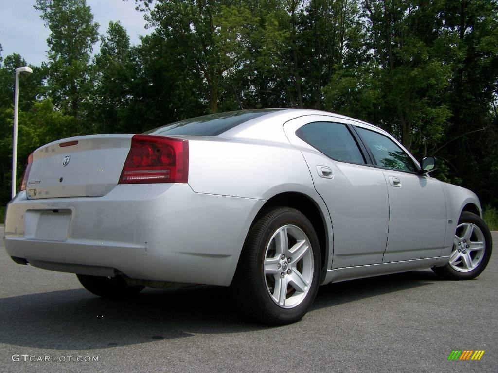 2008 Charger SE - Bright Silver Metallic / Dark/Light Slate Gray photo #7