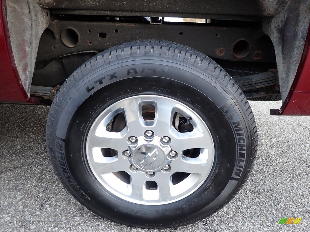 2013 Silverado 2500HD LT Extended Cab 4x4 - Deep Ruby Metallic / Ebony photo #16