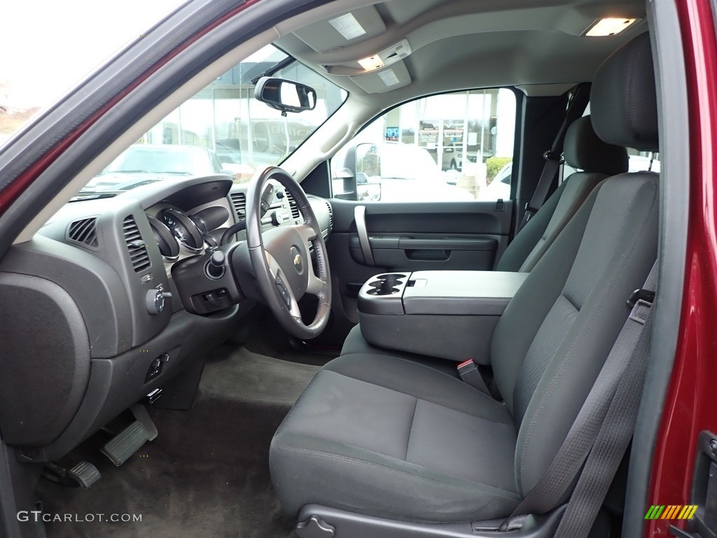 2013 Silverado 2500HD LT Extended Cab 4x4 - Deep Ruby Metallic / Ebony photo #18