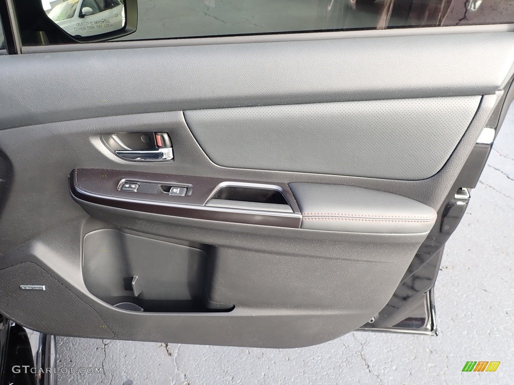 2020 Subaru WRX Limited Carbon Black Door Panel Photo #140191020