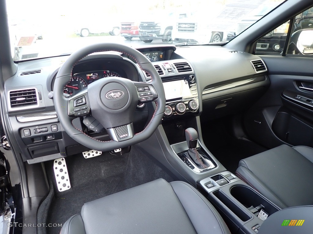 Carbon Black Interior 2020 Subaru WRX Limited Photo #140191314