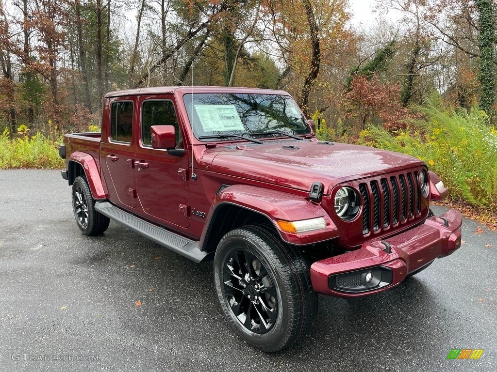 Snazzberry Pearl 2021 Jeep Gladiator High Altitude 4x4 Exterior Photo #140191659