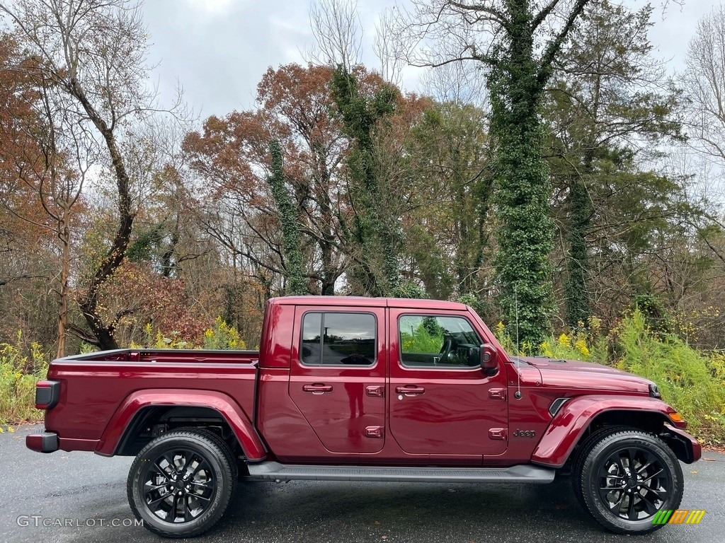Snazzberry Pearl 2021 Jeep Gladiator High Altitude 4x4 Exterior Photo #140191686