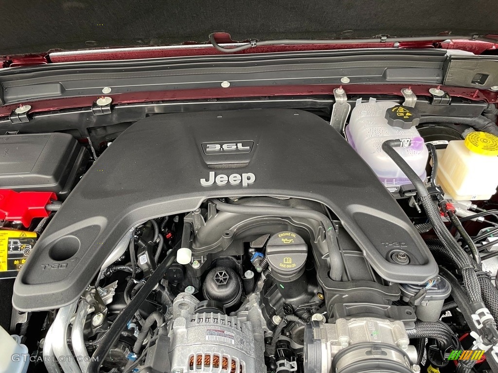 2021 Jeep Gladiator High Altitude 4x4 3.6 Liter DOHC 24-Valve VVT V6 Engine Photo #140191810