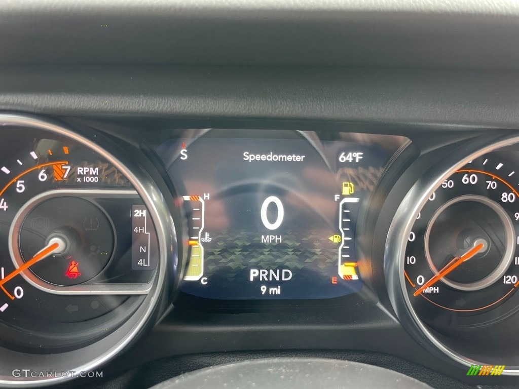 2021 Jeep Gladiator High Altitude 4x4 Gauges Photo #140192055