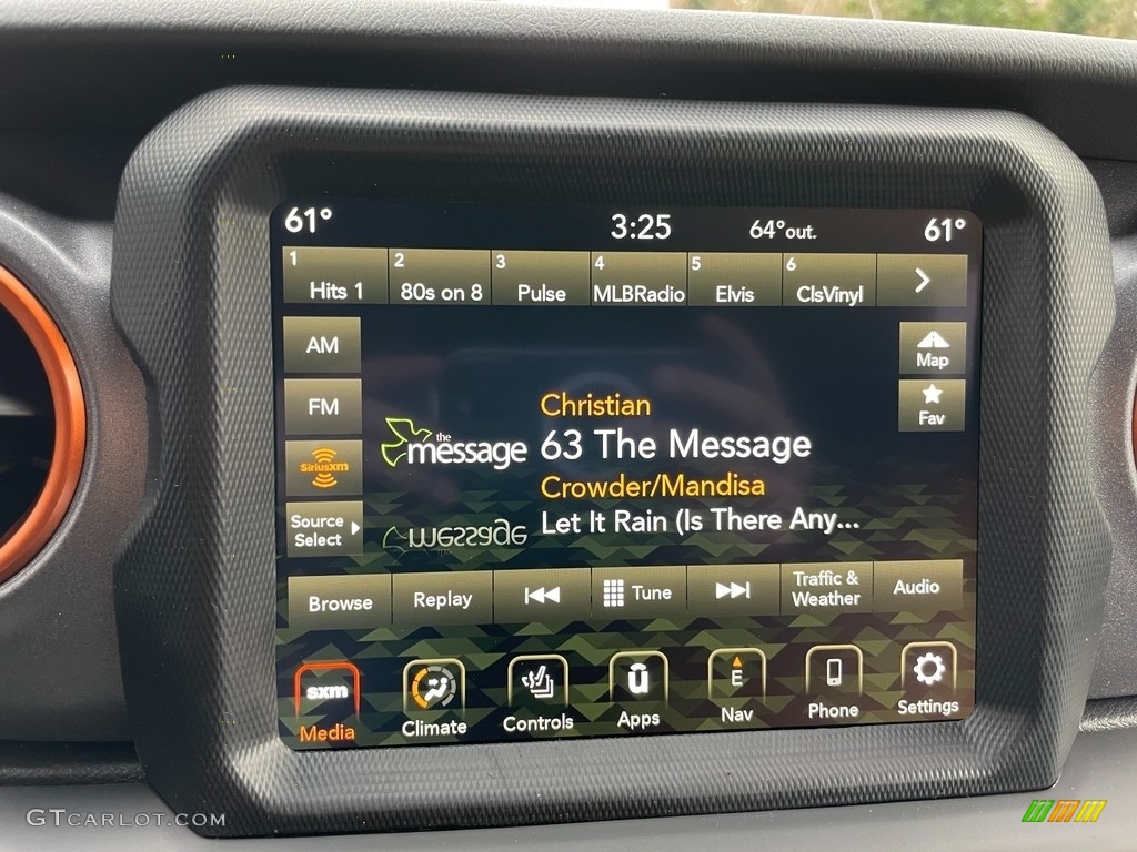 2021 Jeep Gladiator Mojave 4x4 Controls Photo #140192805