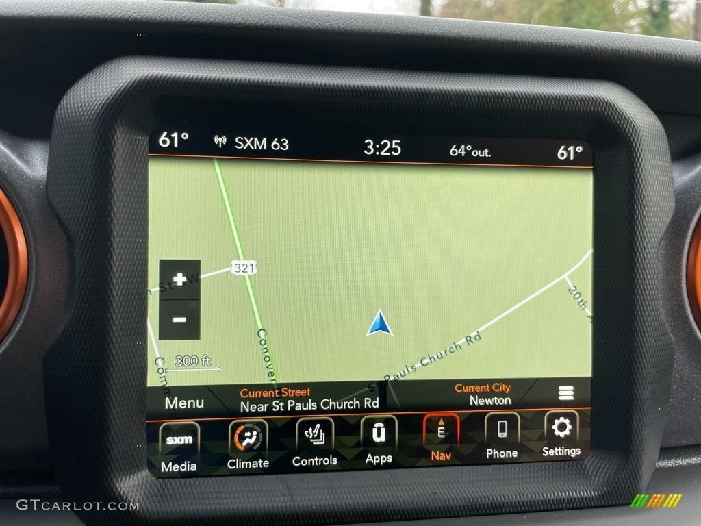 2021 Jeep Gladiator Mojave 4x4 Navigation Photo #140192847