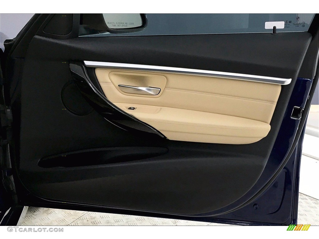 2017 3 Series 330e iPerfomance Sedan - Mediterranean Blue Metallic / Venetian Beige/Black photo #24