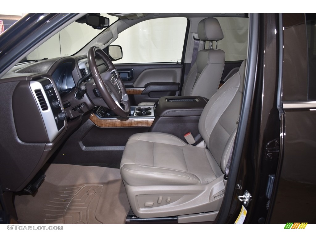 2018 Sierra 1500 SLT Double Cab 4WD - Deep Mahogany Metallic / Cocoa/­Dune photo #7