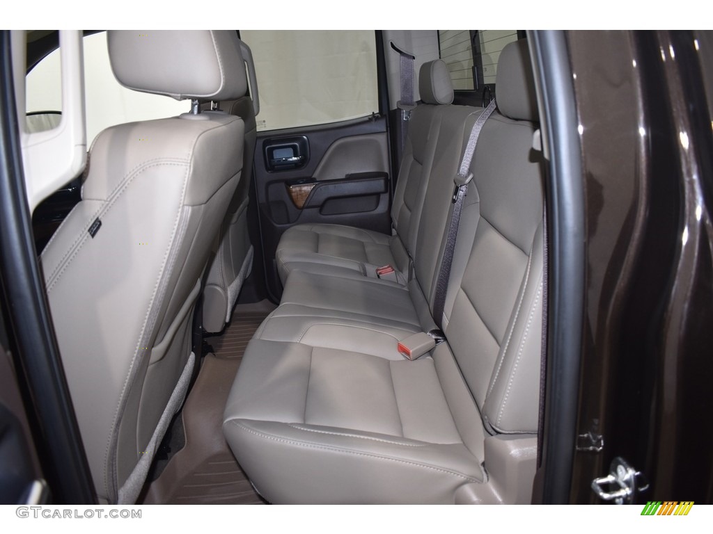 2018 Sierra 1500 SLT Double Cab 4WD - Deep Mahogany Metallic / Cocoa/­Dune photo #8