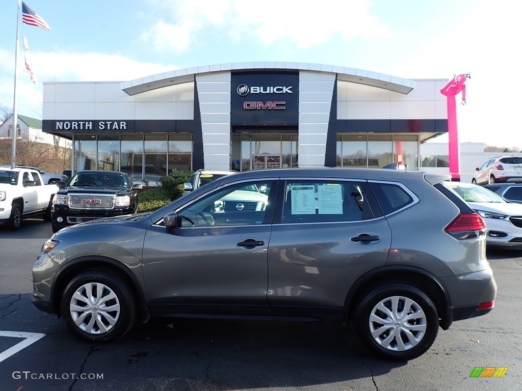 2017 Rogue S AWD - Gun Metallic / Charcoal photo #13