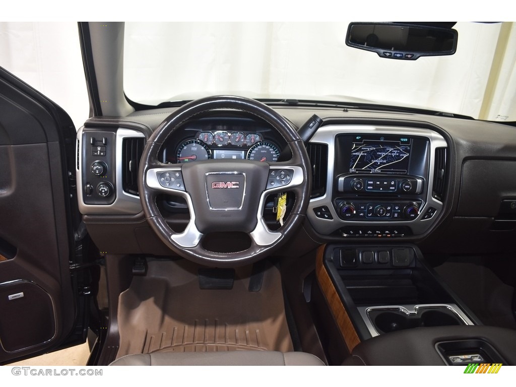 2018 Sierra 1500 SLT Double Cab 4WD - Deep Mahogany Metallic / Cocoa/­Dune photo #13