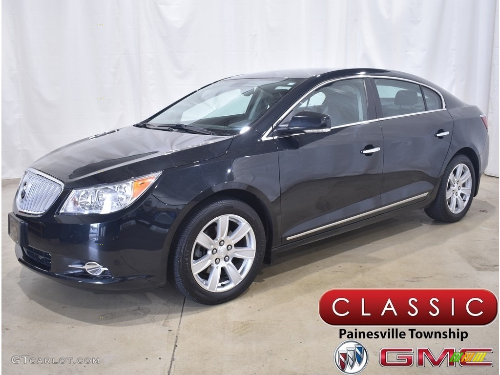 2010 LaCrosse CXL - Carbon Black Metallic / Ebony photo #1