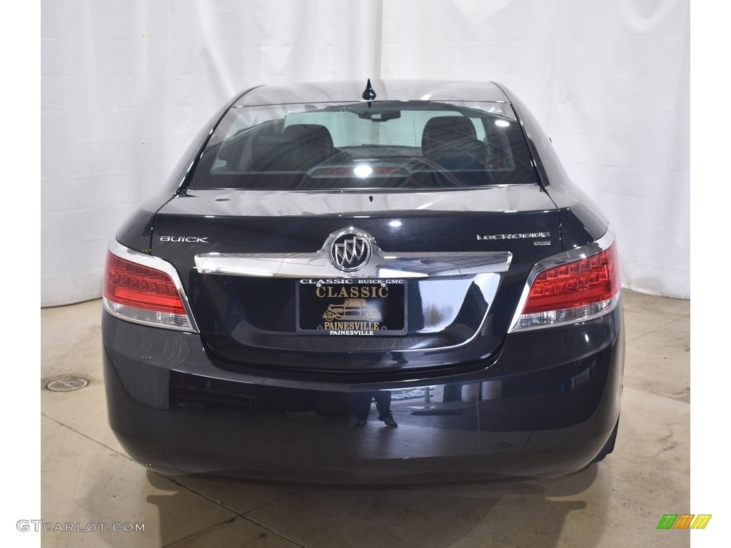 2010 LaCrosse CXL - Carbon Black Metallic / Ebony photo #3