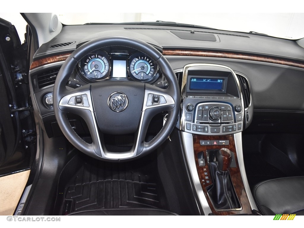 2010 LaCrosse CXL - Carbon Black Metallic / Ebony photo #12