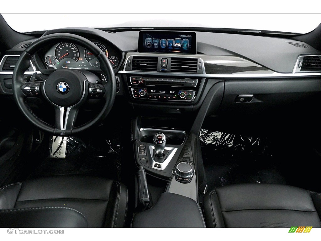 2017 BMW M4 Coupe Black Dashboard Photo #140194230