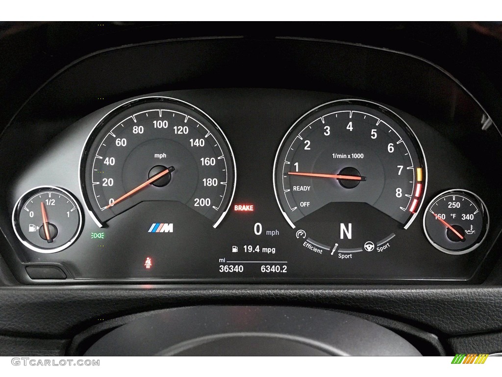 2017 BMW M4 Coupe Gauges Photo #140194335
