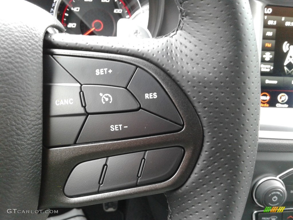 2020 Dodge Charger GT Black Steering Wheel Photo #140194686