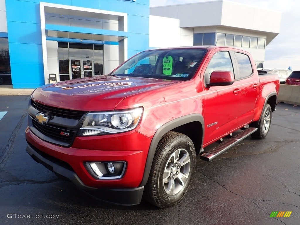 2016 Colorado Z71 Crew Cab 4x4 - Red Rock Metallic / Jet Black photo #2