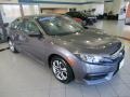 Modern Steel Metallic - Civic LX Sedan Photo No. 3