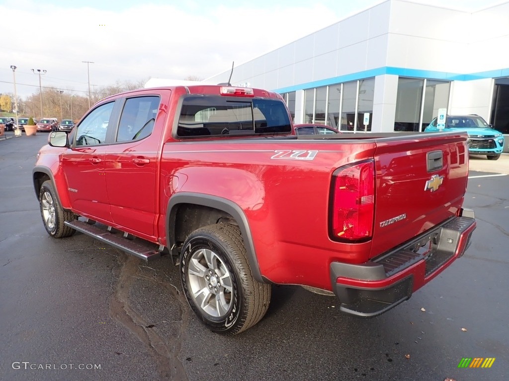 2016 Colorado Z71 Crew Cab 4x4 - Red Rock Metallic / Jet Black photo #4