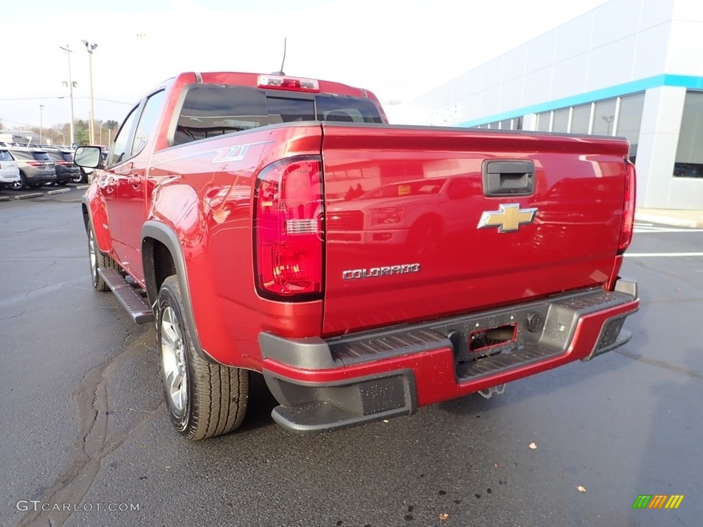 2016 Colorado Z71 Crew Cab 4x4 - Red Rock Metallic / Jet Black photo #5